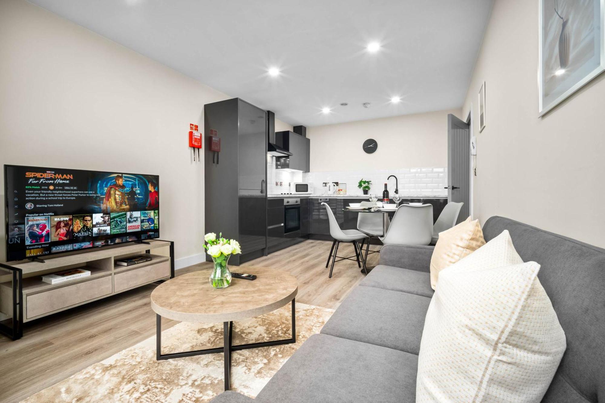 New Luxury Two Bedroom Apartment - City Centre - Netflix - Wifi - Top Rated - Jq 8Ah Birmingham Exterior foto